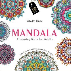 Wonder house Adult Colouring Books Mandala 